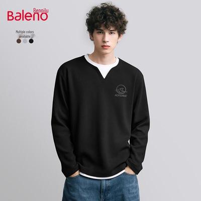 Baleno Men's Long Sleeve Round Neck T-Shirt