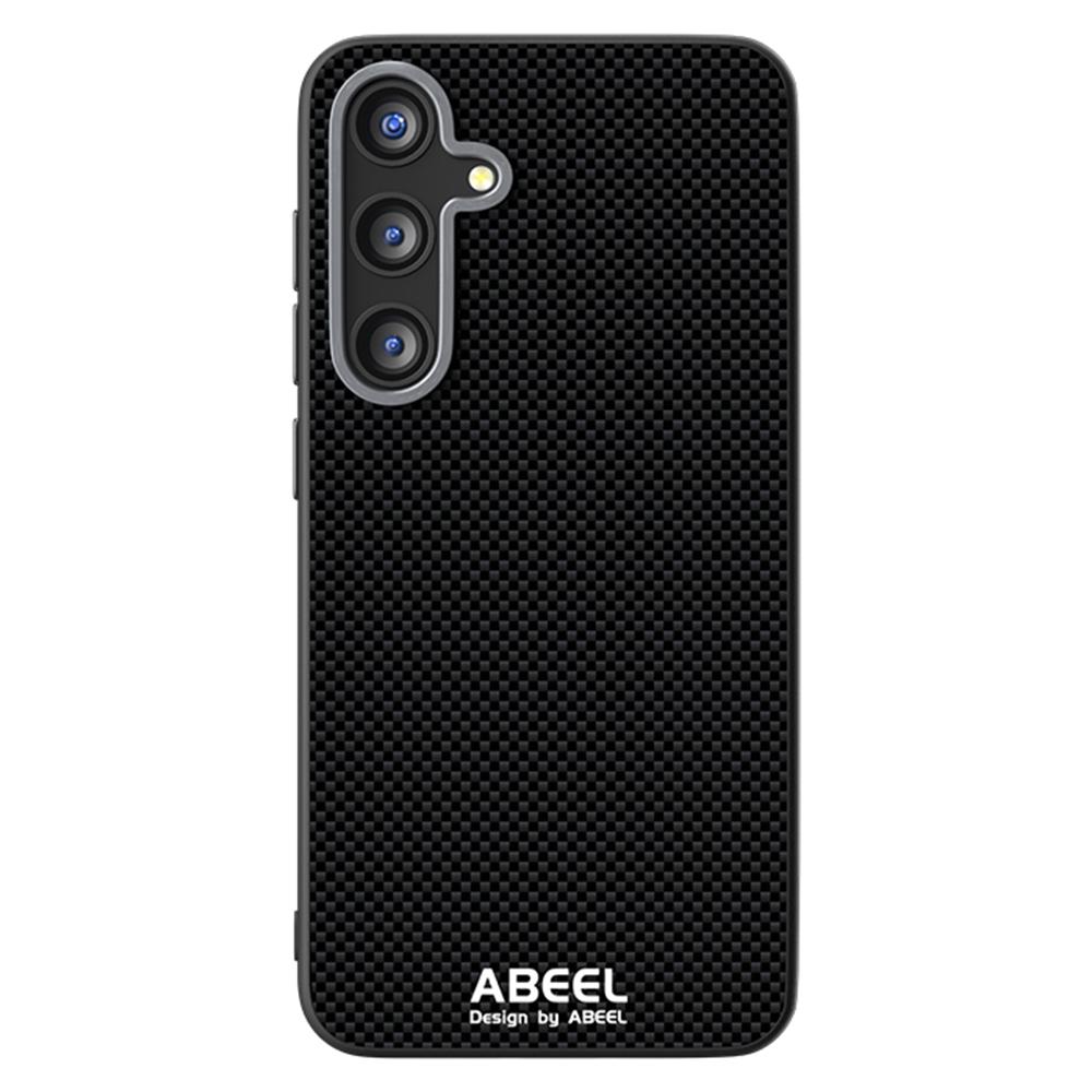 ABEEL Θήκη Για Samsung Galaxy S25 FE Συμβατή με MagSafe Εκτυπωμένη PC TPU Κράμα Αλουμινίου Δερμάτινη Θήκη Τηλεφώνου