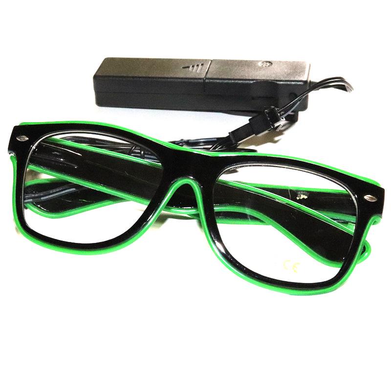 Luminous LED Voice-Activated Neon Party Glasses