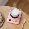 Heating Coaster Electric Coffee Cup Warmer Digital Display Intelligent Temperature Control Automatic Power-Off Mug Heater
