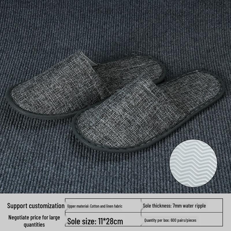 Premium Disposable Hotel Guest Slippers