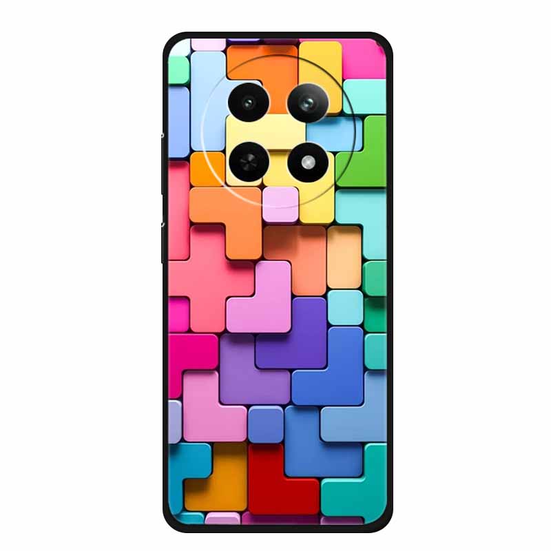 For Realme 13+ Case Luxury TPU Soft Silicone Phone Cases for OPPO Realme 13 Plus 5G Realme13+ Shockproof Protective Cover Fundas