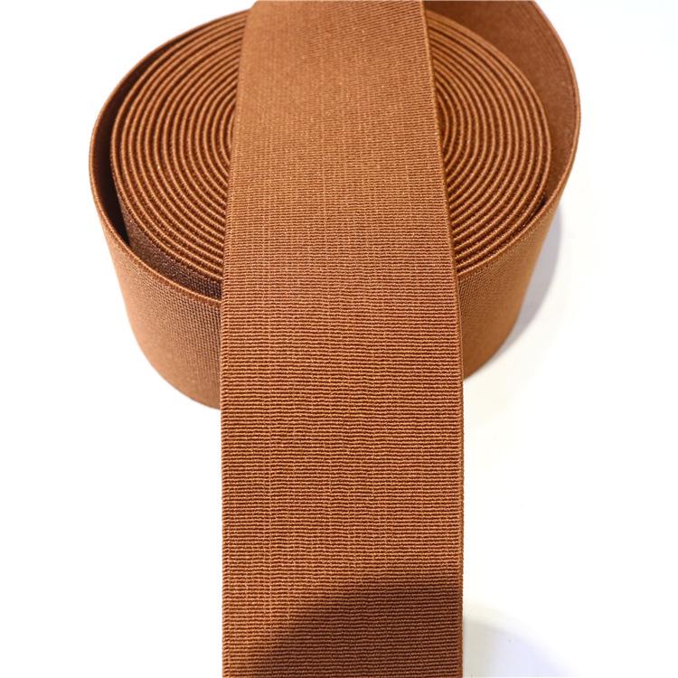 Polyester Imitation Nylon Elastic Webbing with Spot Color Processing - Clothing Accessories Rubber Band