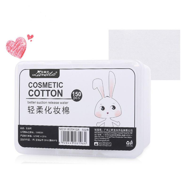 

Нетканый хлопковый хлопковый косметический хлопковый кусок хлопка