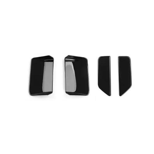 For Kia EV3 2024 2025 2026 Car Tuning Carbon Fiber Exterior Door Handle Decoration Cover Trim Exterior Accessories