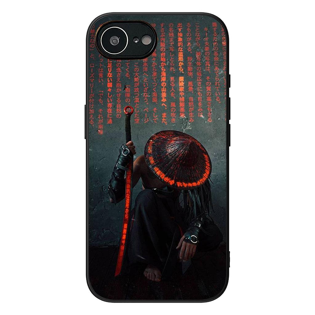 Cover Bushido Samurai Japan Ninja Oni Mask for Motorola Moto Edge 70 60 Fusion NEO Pro G Stylus G56 G96 G52 G04 G05 Case