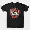 Asian Size Men Print T-shirt Teddy Swims No-Cut Heat Transfer Print Cotton Tshirt
