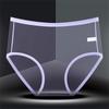 1/2pcs Transparent Briefs Women Sexy Low Waist Panties Lingerie Plus Size L-XXXL Perspective Underwear