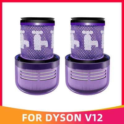 Yedek Parça HEPA Filtre Dyson V12 Detect Slim Absolute Total Clean Kablosuz Elektrikli Süpürge Yedek Aksesuarlar ile Uyumlu