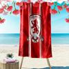 Middlesbrough Handtuch, Großes Weiches Schnelltrocknendes Handtuch für Strand Camping Schwimmen