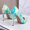 Design Ol Party 11cm Absatzschuhe Marke Größe 35 -46 spitze Zehen Stiletto High Heels Pumps Damen Mix-Farbe