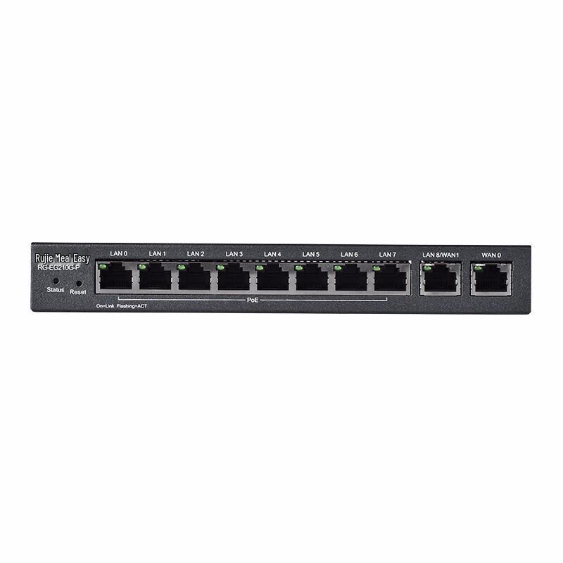 Ruijie RG-EG210G-PV2 8-Port Gigabit PoE Gateway Router