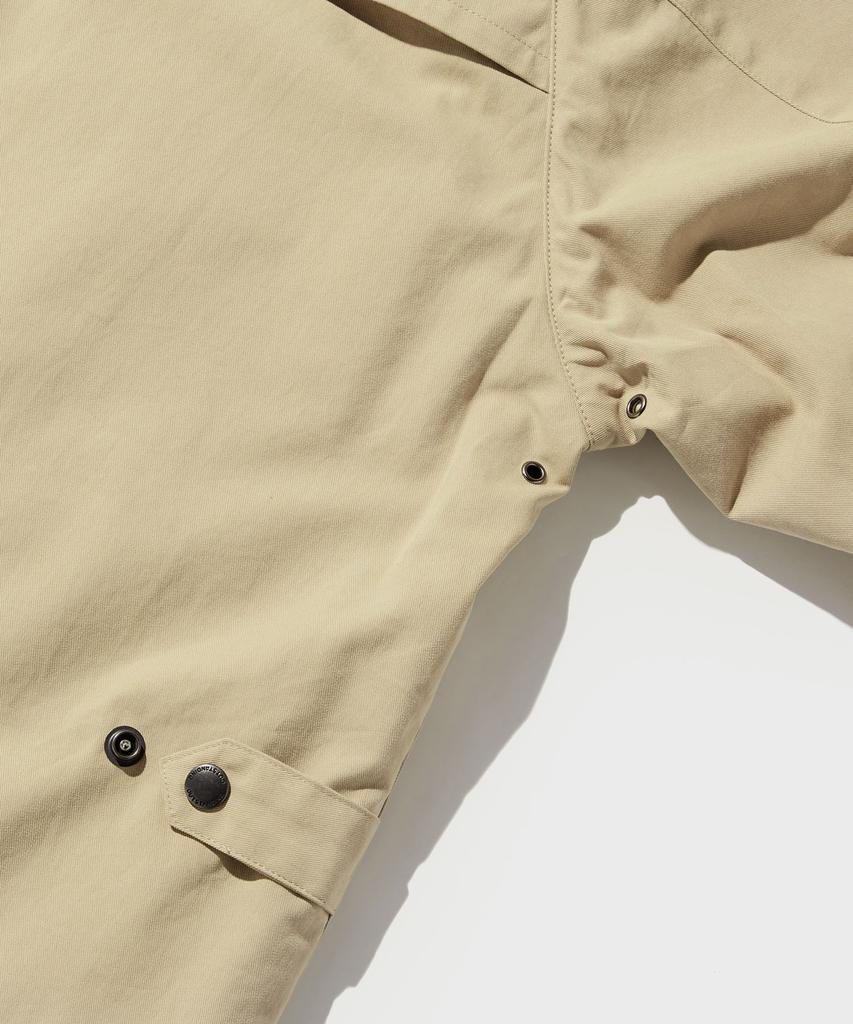 Outstanding Corduroy Collar Hunting Jacket_Beige
