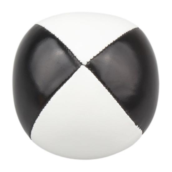 PU Leather Juggling Balls Multi-Color Contrasting Design Rebound Ball Professional Smooth Grip Beginner Practice Balls for Stress Relief Office and