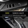 Starry Sky Carbon Fiber Console Sticker for 19-20 Lexus UX Interior Gear Shift Modification