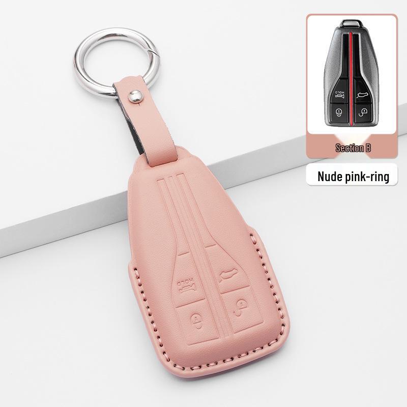 Hongqi H5 Key Cover for Models 2324, H6, H9, HQ9, HS5, HS7, HS3, EH7 - High Quality Protection
