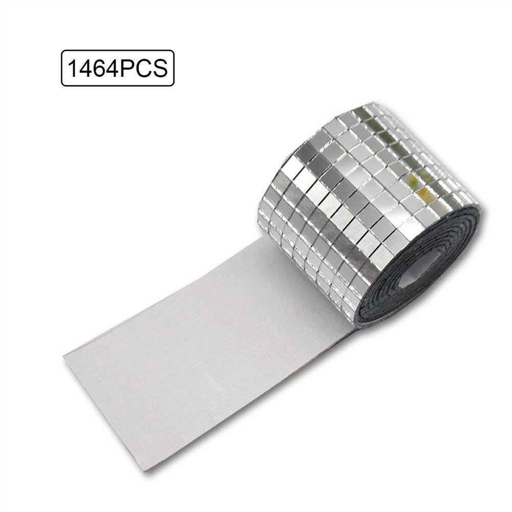 

Мозаика Плитка Квадраты Наклейка Освежить Интерьер Внешний Вид Диско Шар Сделай Сам серебряный