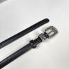 elt pring and summer new alloy pin buckle belt fashionable versatile waist belt with casual pants leather