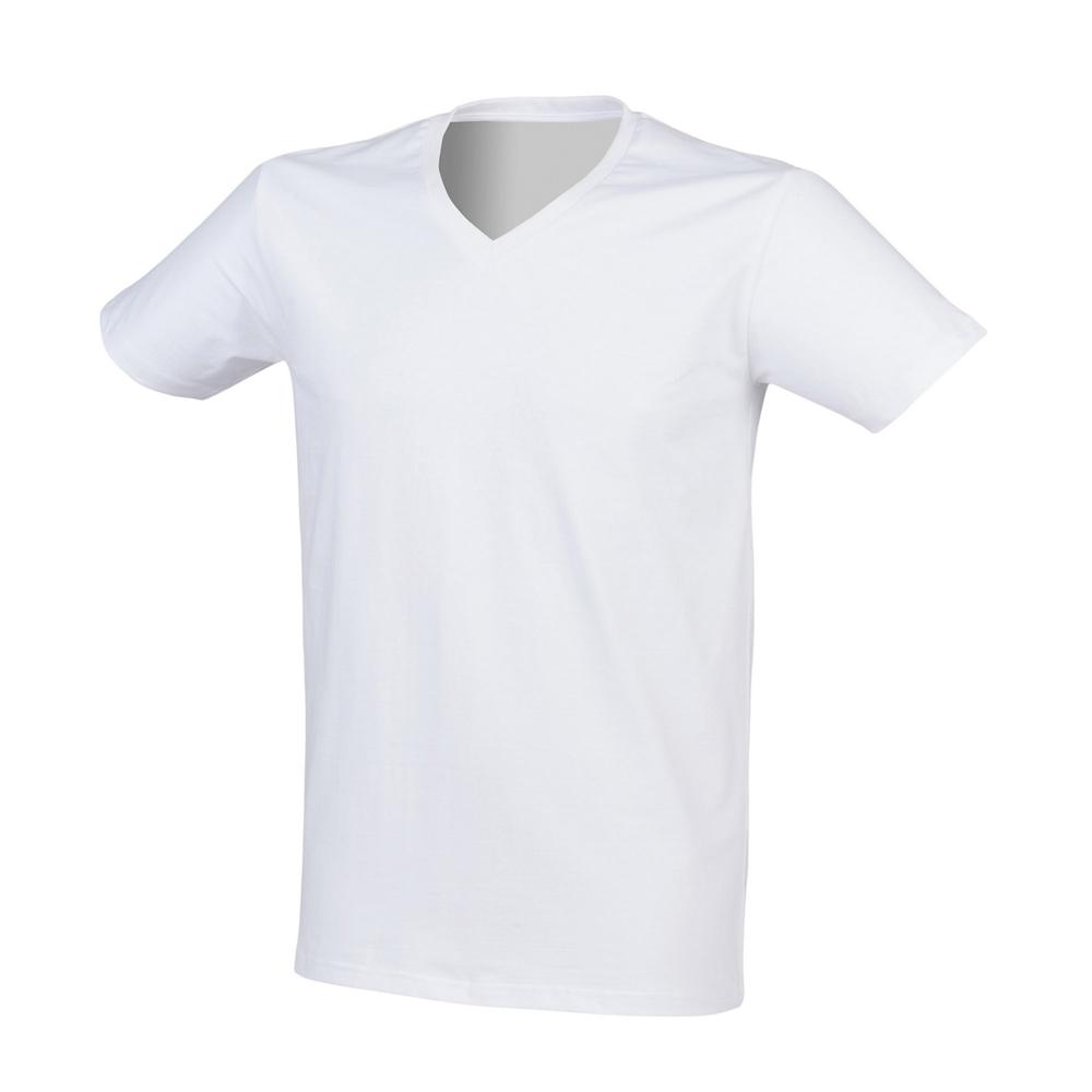 SF Men Mens Feel Good Stretch V Neck T-Shirt