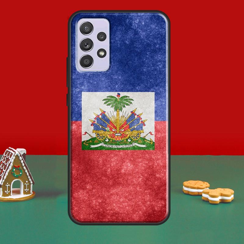 Haiti Haitianische Flagge Handyhülle Für Samsung A12 A22 A32 A42 A52 A72 A21S A52S A20e A31 A51 A71 A50 A70 Hülle