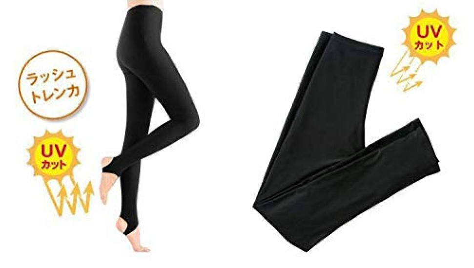 Teddy Rash Guard Leggings with UV Sun and Perfect for Fitness and Size Women's UPF50+ Protection, Protection, Sports, swimwear-b006 (Navy, M)