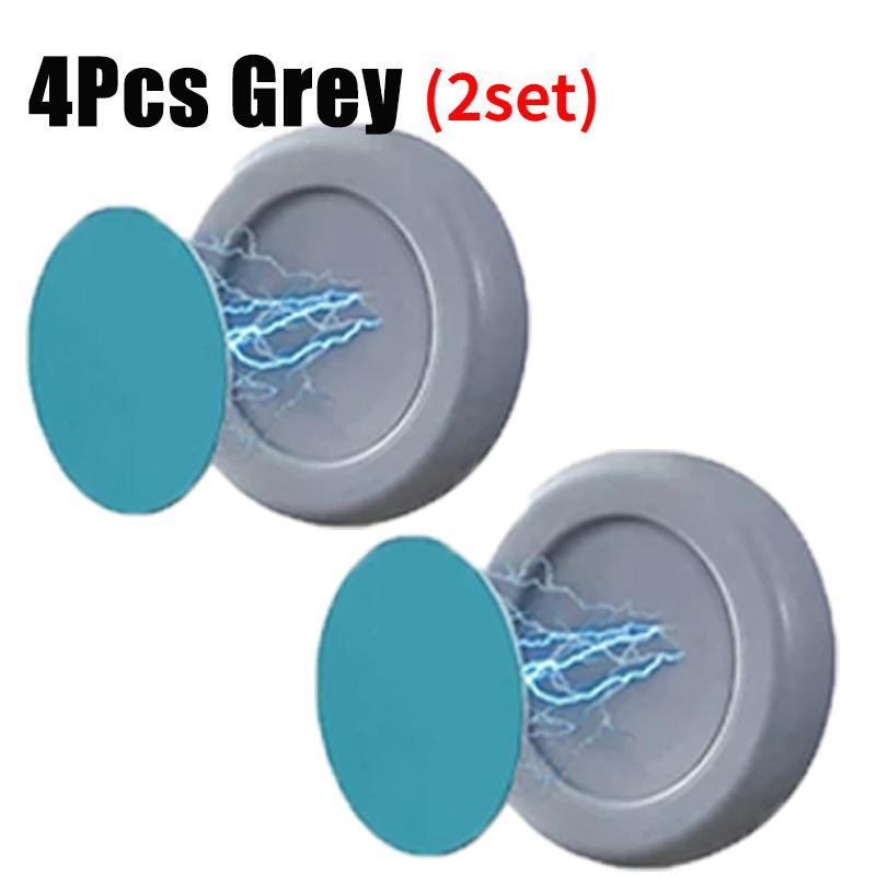 8/2pcs Strong Magnetic Hooks Holder for Hanging Tool Scissors Key Wall Mount Remote Control Storage Holder Home Organizer Hook
