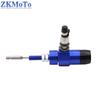 Motorcycle M10x1.25mm 6mm CNC Aluminum Piston Hydraulic Clutch Master Cylinder Rod Brake Pump For Motocross Universal Accessory