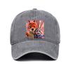 Cartoon Zootopia Three-toedSloth Baseball Cap Couple Women Print Trucker Hat Summer Casual Outdoor Dropshipping Baseball Caps