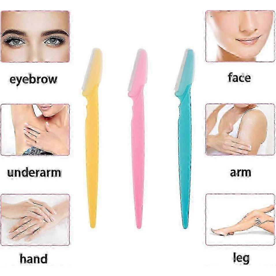 Bőrradírozó Dermaplaning Eszköz, Szemöldökszőrnyíró, Arc Dermaplane Borotvák Borotva Precíziós Fedővel