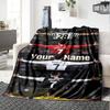 Cristiano Ronaldo (157) Customize Your Name Blanket Throw Customizable Blanket Comfortable Suitable for Bedding Home Decor Chair Couch All-Season Use