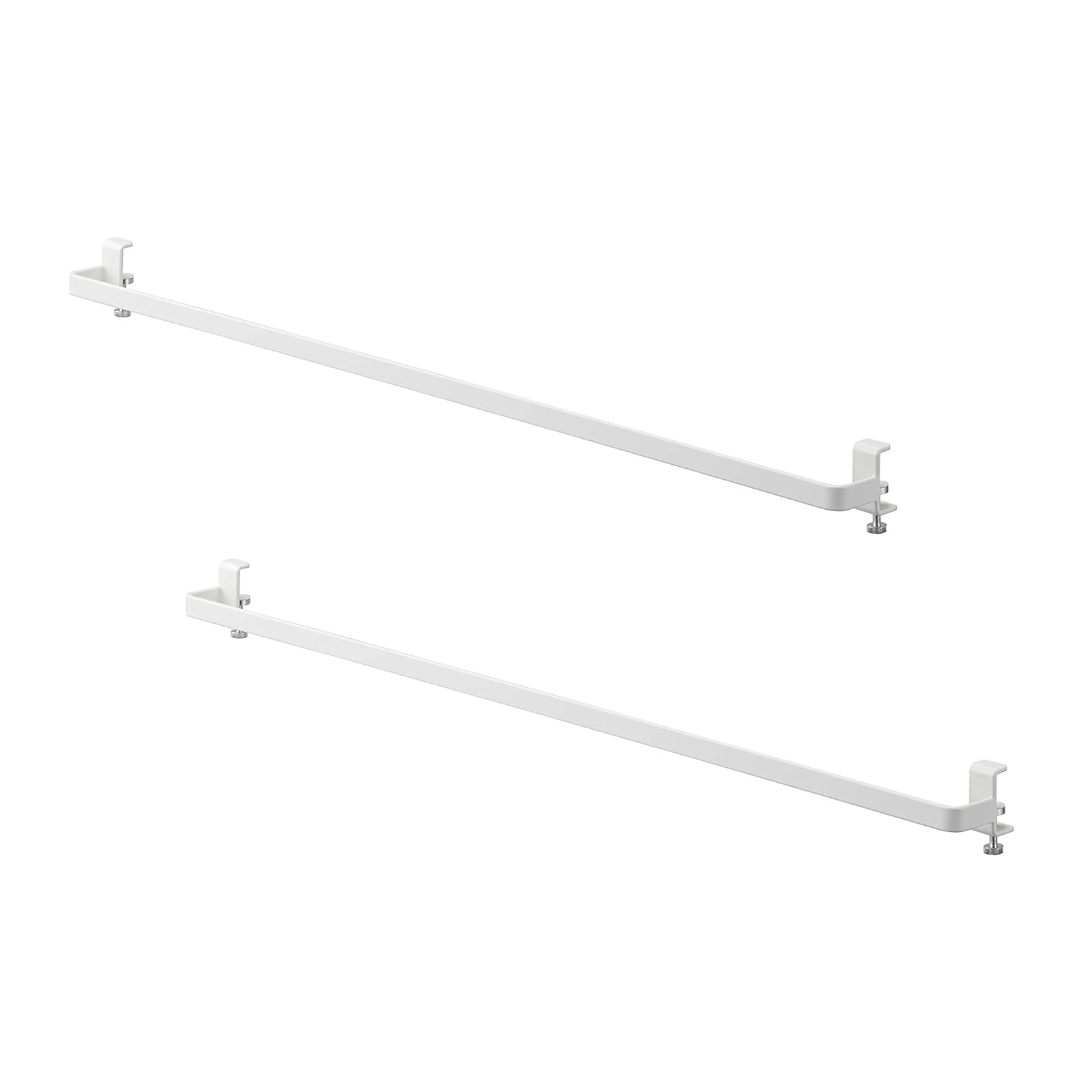 

Yamazaki Tower Indoor Clothes Drying Rack with Hanger Set of Hangs on Screw 5619 x 2 Bars, 2, Lintel, Mount, White, белый