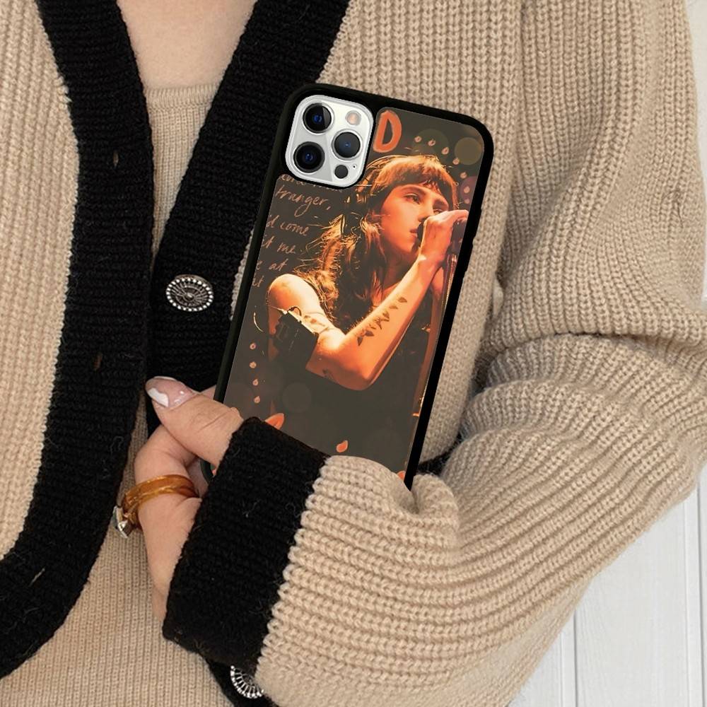 

Singer C-Clairo For IPhone 17 16 15 14 13 12 11 Pro Max Plus Mini PC+TPU Back Phone Cover iPhone 16 plus