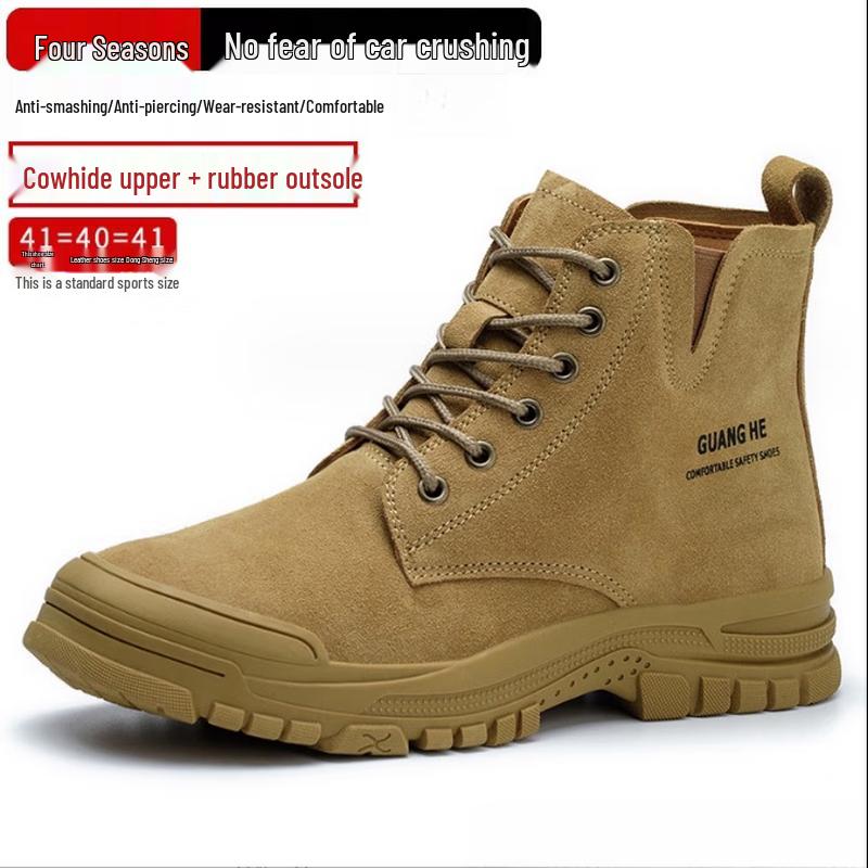 Miflame Men s Steel Toe Insulated Work Safety Shoes 36-46