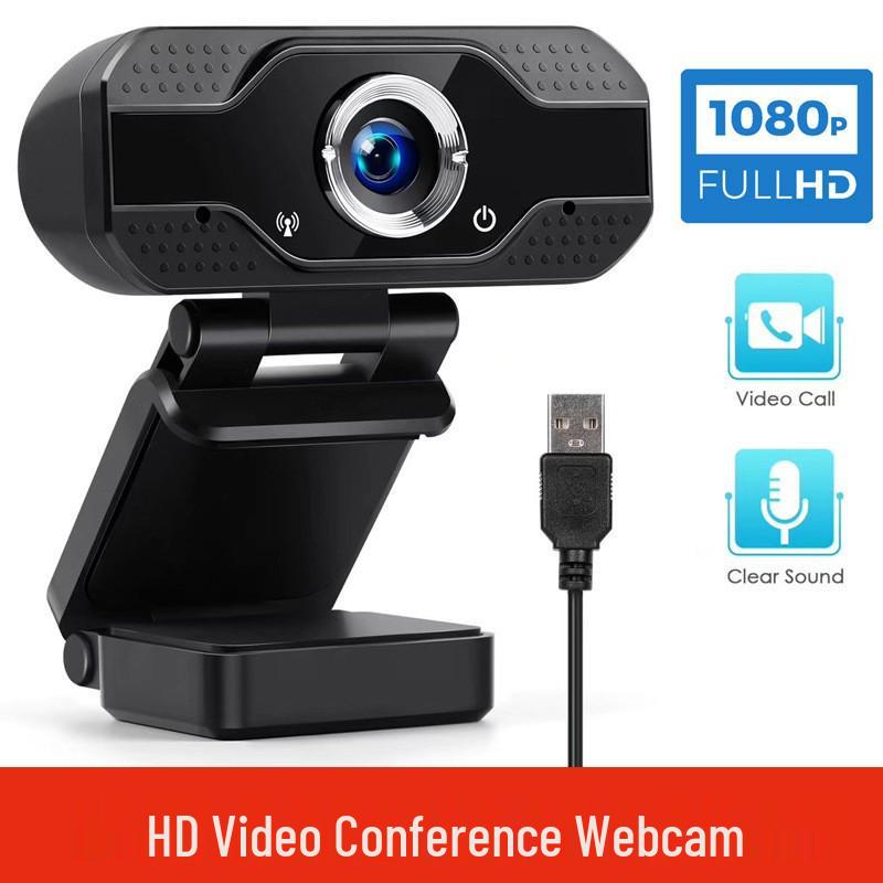 HD Conference Camera for Online Classes, Live Streaming, Gaming & Video Calls on Desktop/Laptop