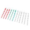 12pcs Bird Repellent Rods Hanging Bird Reflective Scare Spiral Rods To Keep Birds Away From Garden House Patio