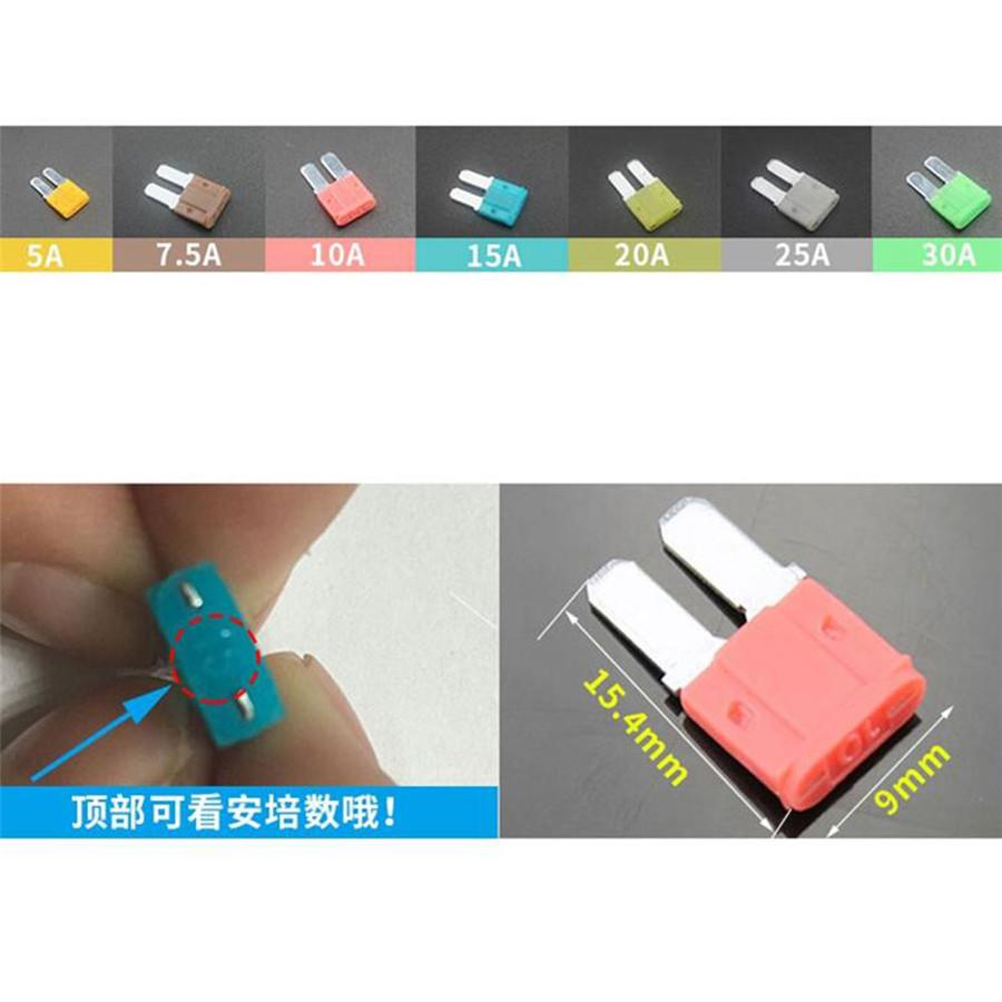 For Ford,Coolway, Mondeo Fuse Box With 140Pcs Car MICRO 2 Inserts Blade Fuse