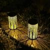 New Solar Lamp Wrought Iron Lantern Retro Garden Lamp Hollow Atmosphere Lamp Lawn Lamp Outdoor Waterproof Decorative Lamp