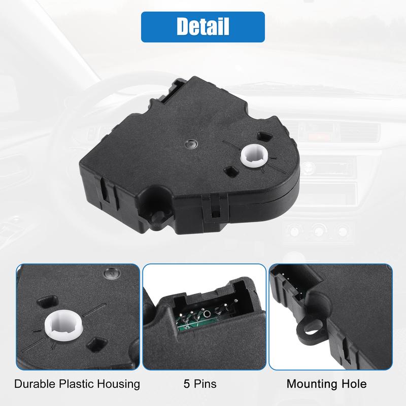 UXCELL 2pcs HVAC Air Door Actuator Heater Blend for Chevy Silverado Tahoe No.89018365