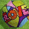 1pc Love Colorful Automatic Opening and Closing Umbrella, High-quality Compact Travel Umbrella, Lightweight and Portable C1125138