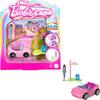 Barbie Mini Barbie Land Convertible with Micro Doll Pink Dress-Up Playset for Kids 6 Years and Up