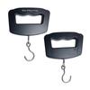 Digital Hanging Luggage Scale,Portable Handheld Baggage Suitcase Electronic Scale for Travel Household Fishing and Gift 110lb Black
