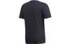 Adidas T Shirts Men's Black Crew Neck Moderate Straight Fit FN1745
