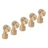 5PCS G1 2in Female Thread Brass Deck Jet Nozzles Durable Waterscape Fountain Nozzle Automatic Waterscape Nozzle for