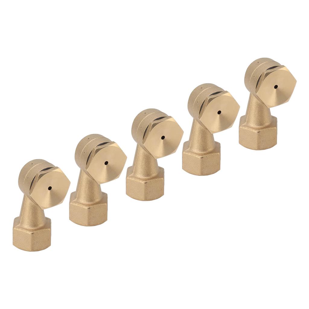 5PCS G1 2in Female Thread Brass Deck Jet Nozzles Durable Waterscape Fountain Nozzle Automatic Waterscape Nozzle for