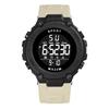 Large Dial Stopwatch Sport Watches for Man LED Light Digital Wristwatches 5Bar Waterproof Countdown Clock Relógios Masculino