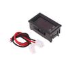 Mini digitální voltmetr ampérmetr DC 0-100V 50A Ampérmetr voltmetr proudový detektor tester 0,28" duální LED displej měřič + boční