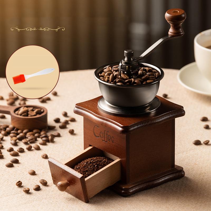 

GIANXI Retro Manual Coffee Grinder Professional Barista Household Coffee Bean Grinder Portable Coffee Accessories
