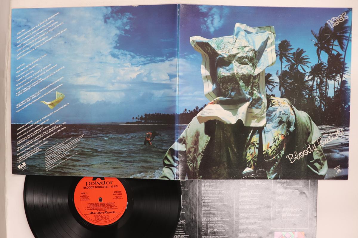

LP Record 10CC Bloody Tourists PD16161 POLYDOR 1978 US Rock Used