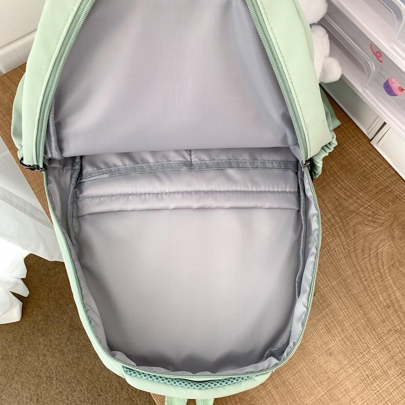 New Female Fashion High Capacity Waterproof College Backpack Trendy Women Laptop School Bags Cute Girl Travel Book Bag Cool Schoolbag