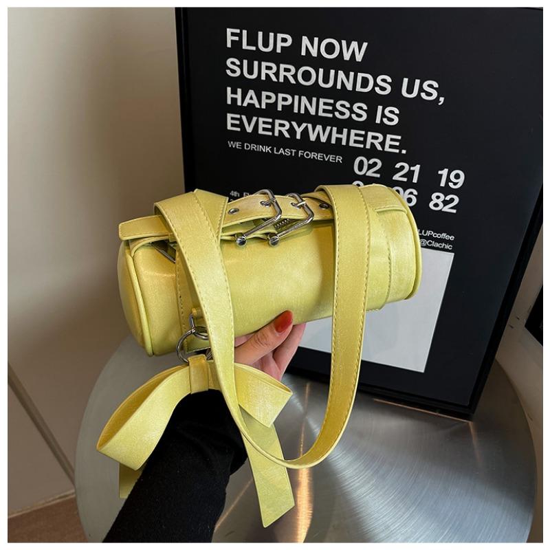 Casual pillow bag new solid color shoulder messenger bag large capacity personalized portable women's bag